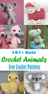 Crochet patterns for plushies